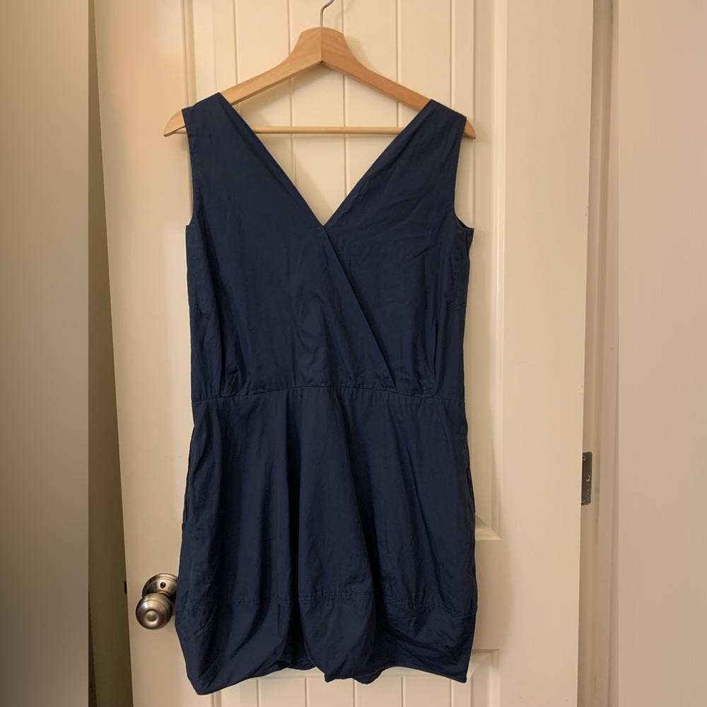 Chloe Blue A Line Dress